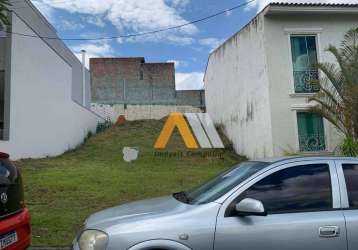 Terreno à venda, 250 m² por r$ 400.000,00 - condomínio villa dos inglezes - sorocaba/sp