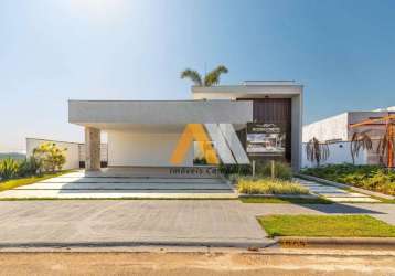 Casa com 4 dormitórios à venda, 456 m² por r$ 3.880.000,00 - eco residencial fazenda jequitibá - sorocaba/sp