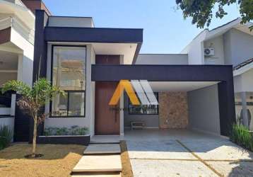 Casa com 3 dormitórios à venda, 200 m² por r$ 1.600.000,00 - condomínio horizontes de sorocaba - sorocaba/sp