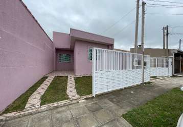 Casa com  estrutura para sobrado no sítio cercado!