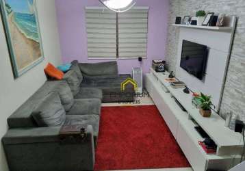 Sobrado com 3 dormitórios à venda, 100 m² por r$ 745.000 - jardim aliança - guarulhos/sp