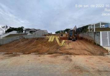 Terreno à venda, 1000 m² por r$ 360.000,00 - são silvestre de jacareí - jacareí/sp