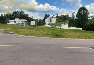 Terreno a venda no condomínio fechado terras de alvorada, próximo da serra do japi.