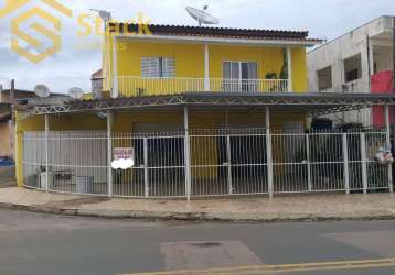 Casa (sobrado) com 2 salões à venda - parque residencial jundiai - sp.