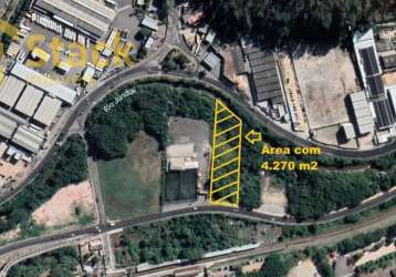 Terreno comercial/industrial  a venda - 4.270m² - varzea paulista - sp.