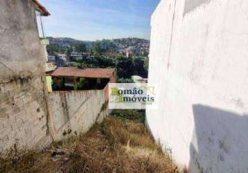 Terreno à venda, 125 m² por r$ 100.000,00 - jardim vitoria - caieiras/sp