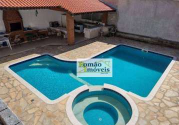 Casa à venda com piscina, 400m² por r$ 850.000 - parque da represa - mairiporã/sp