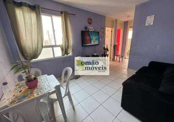 Apartamento com 2 dormitórios à venda, 50 m² por r$ 165.000,00 - terra preta - mairiporã/sp