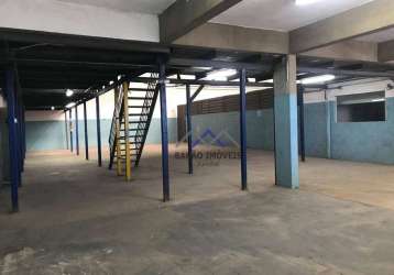 Galpão para alugar, 400 m² por r$ 7.360,00/mês - distrito industrial - jundiaí/sp