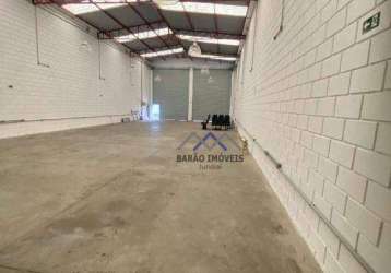 Galpão para alugar, 360 m² por r$ 10.380,00/mês - fazenda grande - jundiaí/sp