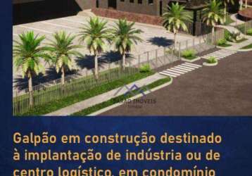 Galpão para locação no polo industrial e logístico multivias