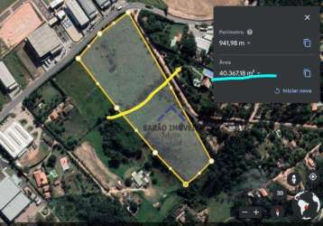 Área à venda, 40.000 m² por r$ 14.000.000 - bairro da chave - itupeva/sp