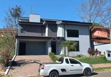 Casa à venda, 350 m² por r$ 1.880.000,00 - loteamento caminhos de san conrado (sousas) - campinas/sp