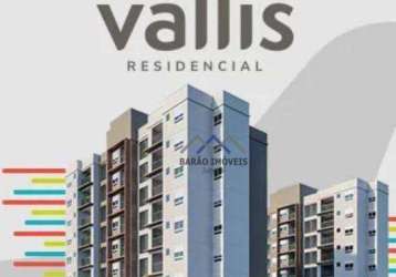 Vallis residencial - apto de 2 dormitorios