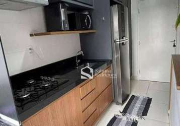 Apartamento com 2 dormitórios para alugar, 51 m² por r$ 3.473/mês - recreio campestre internacional viracopos vii - indaiatuba/sp