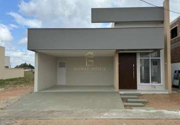 Casa em condomínio fechado com 3 quartos à venda no cajupiranga, parnamirim , 120 m2 por r$ 519.000