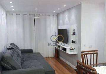 Apartamento com 2 dormitórios à venda, 62 m² por r$ 282.000 - vila progresso - guarulhos/sp