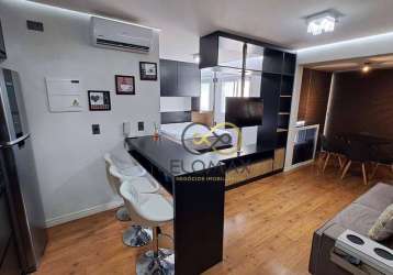 Studio com 1 dormitório à venda, 39 m² por r$ 450.000,00 - jardim flor da montanha - guarulhos/sp