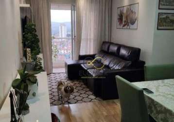 Apartamento com 2 dormitórios à venda, 62 m² por r$ 490.000,00 - vila rosália - guarulhos/sp