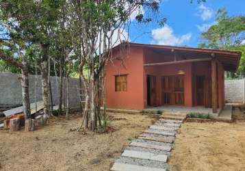 Linda casa recém construída no bairro vilas do arraial, casa térrea com 56m² de construção a 7 min de carro até a praia.