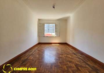 Campos elíseos | 102 m² | 3 quartos | 2 banheiros | edifício clássico.