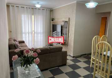 Apartamento à venda, 3 quartos, 1 vaga, vila camilópolis - santo andré/sp