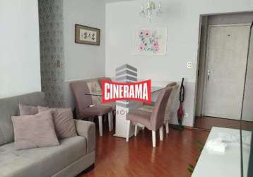 Apartamento à venda, 3 quartos, 1 vaga, vila palmares - santo andré/sp