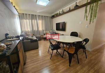 Apartamento à venda, 3 quartos, 1 vaga, osvaldo cruz - são caetano do sul/sp