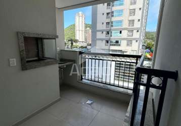 Apartamento para locação - grand pallais - beira rio - itajai