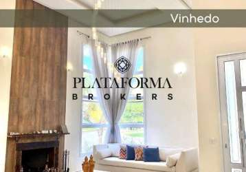 Casa com 4 dormitórios à venda, 570 m² - cachoeira - vinhedo/sp