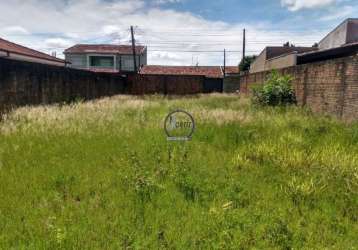 Terreno no bairro jardim olimpico na cidade de  bauru;