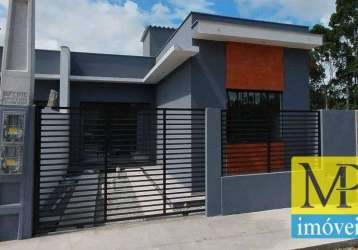 Casa com 2 dormitórios à venda, 60 m² por r$ 310.000,00 - nossa senhora de fatima - penha/sc