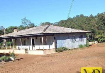 Sítio à venda, 48500 m² por r$ 440.000,00 - zona rural - cruz machado/pr