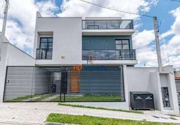 Sobrado com 3 dormitórios à venda, 180 m² por r$ 750.000,00 - atuba - curitiba/pr