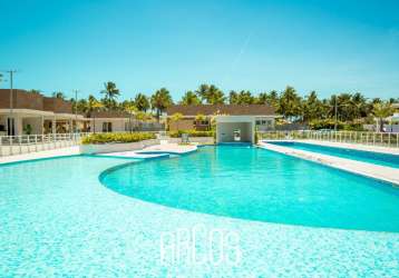 Lote em condomínio de alto padrão à beira-mar, na barra dos coqueiros