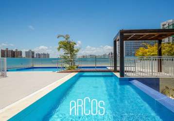 Apartamento na mansão the view com 4 quartos suítes e hidromassagem à venda no jardins, aracaju