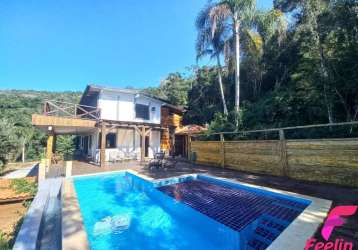 Casa em condomínio fechado com 6 quartos à venda na rua ambrósio joão silveira, 330, morro das pedras, florianópolis por r$ 6.999.000