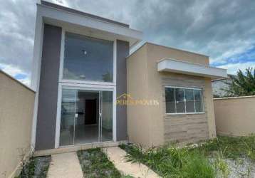 Casa à venda, 66 m² por r$ 295.000,00 - verdes mares - rio das ostras/rj