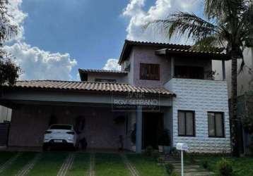 Sobrado com 3 dormitórios à venda, 264 m² por r$ 2.680.000,00 - jardim residencial santa clara - indaiatuba/sp