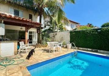 Casa em condomínio fechado com 5 quartos à venda na rua stanley gomes, barra da tijuca, rio de janeiro, 241 m2 por r$ 2.200.000