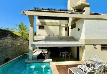 Casa em condomínio fechado com 4 quartos à venda na avenida das américas, barra da tijuca, rio de janeiro, 431 m2 por r$ 4.500.000