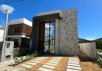 Casa com 4 dormitórios à venda, 140 m² por r$ 930.000,00 - abrantes - lauro de freitas/ba