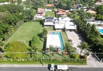 Casa com 4 dormitórios à venda, 600 m² por r$ 8.000.000,00 - encontro das águas - lauro de freitas/ba