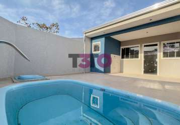 Casa em condomínio fechado com 2 quartos à venda na avenida niterói, 723, leblon, pontal do paraná por r$ 325.000