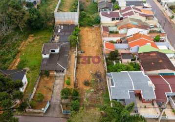 Terreno à venda na perdizes, 828, gralha azul, fazenda rio grande por r$ 300.000