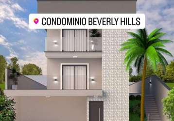 Casa a venda no condomínio beverly hills - jandira.