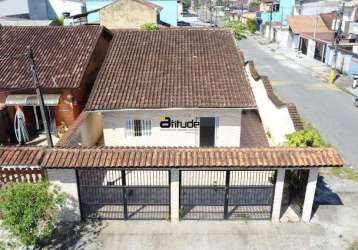 Casa à venda, 4 quartos, 2 suítes, 3 vagas, vila seabra - mongaguá/sp