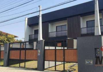 Sobrado com 3 dormitórios à venda, 115 m² por r$ 498.000,00 - jardim iririú - joinville/sc