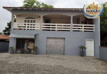 Casa com 4 dormitórios à venda, 360 m² por r$ 1.100.000,00 - nova brasília - joinville/sc