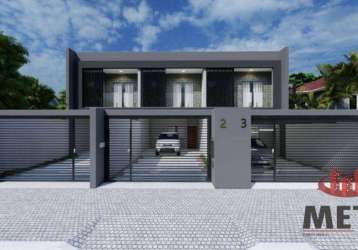 Casa com 3 dormitórios à venda, 135 m² por r$ 590.000 - iririú - joinville/sc